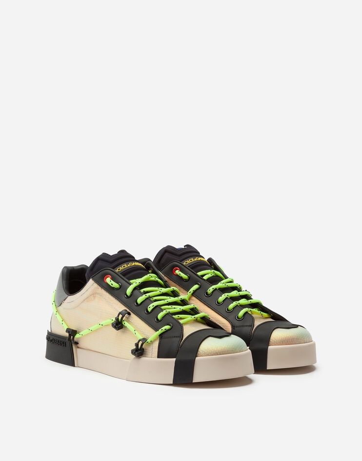 Portofino sneakers in mixed materials - 2