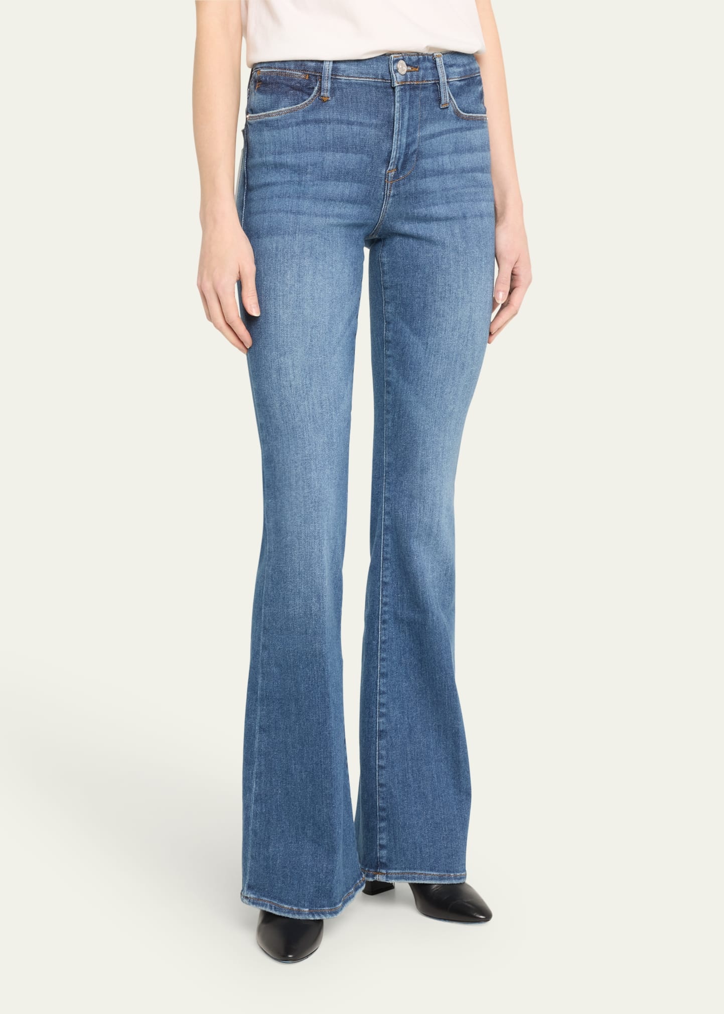 Le High Flare Jeans - 4