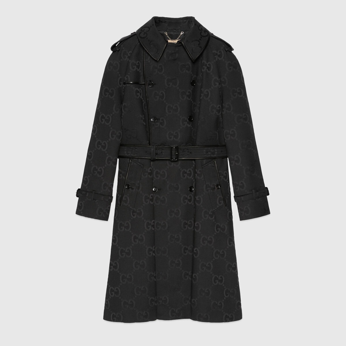 Jumbo GG canvas coat - 1