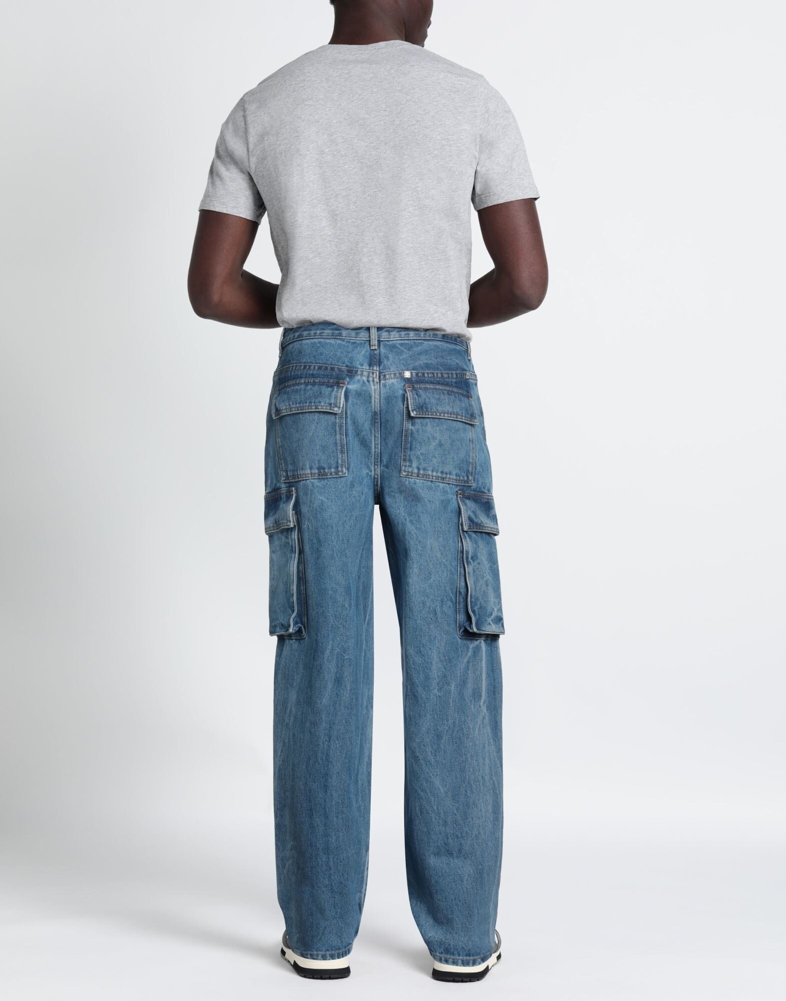 Blue Men's Denim Pants - 3