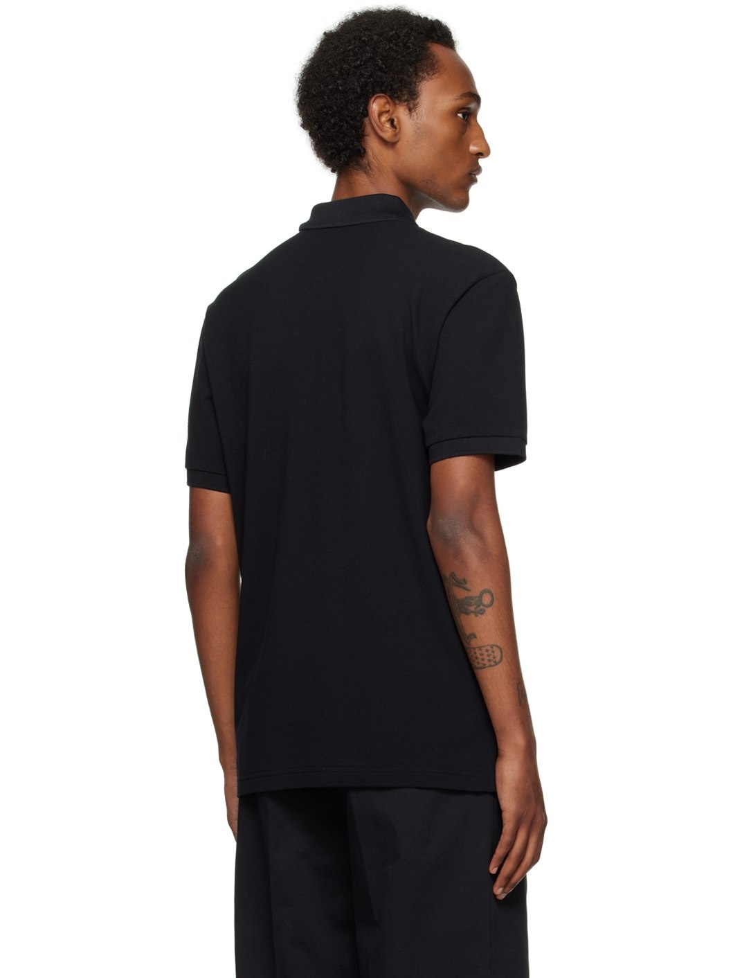 Black Patch Polo - 3