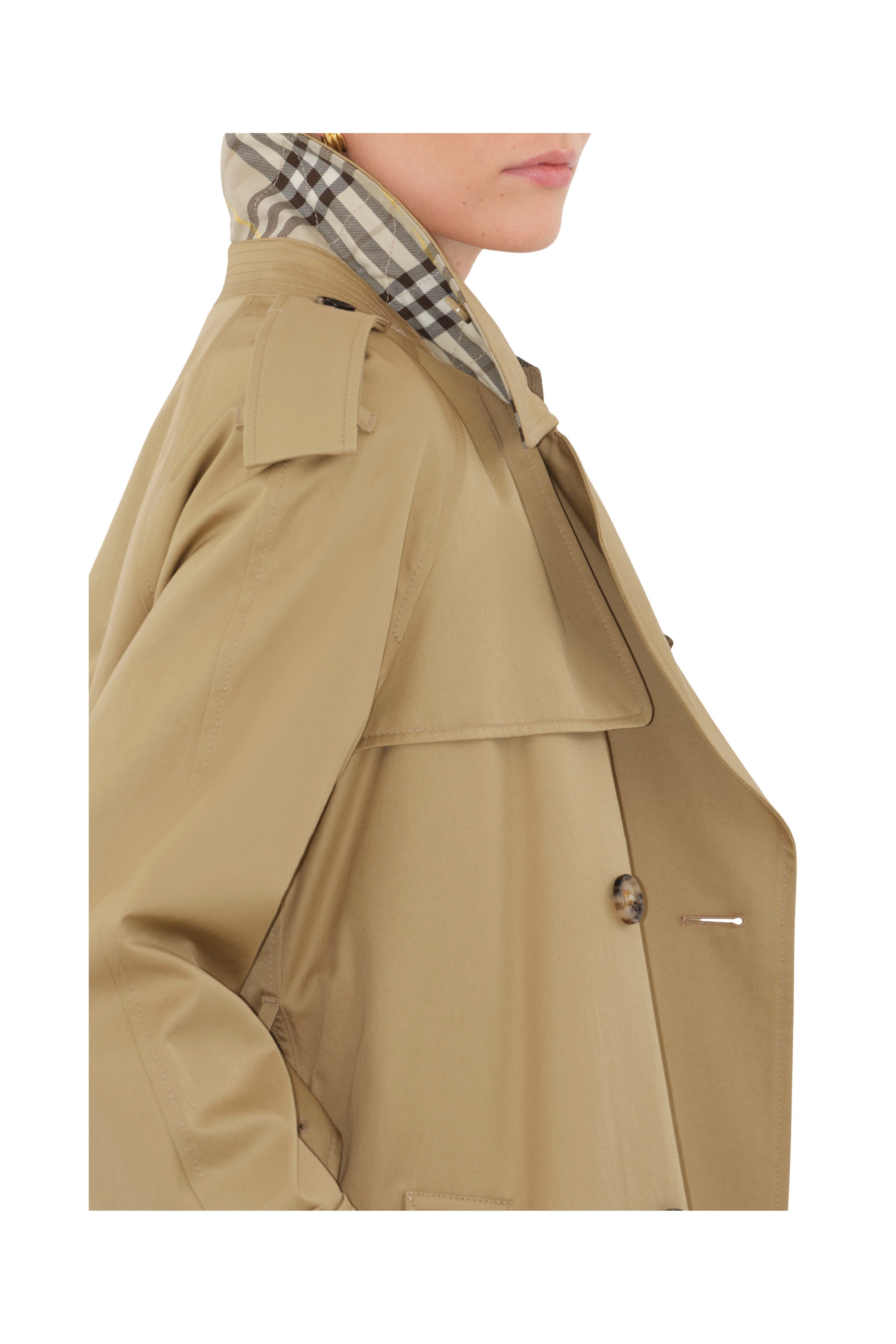 burberry Long Castleford Trench Coat in Beige at Nordstrom - 6