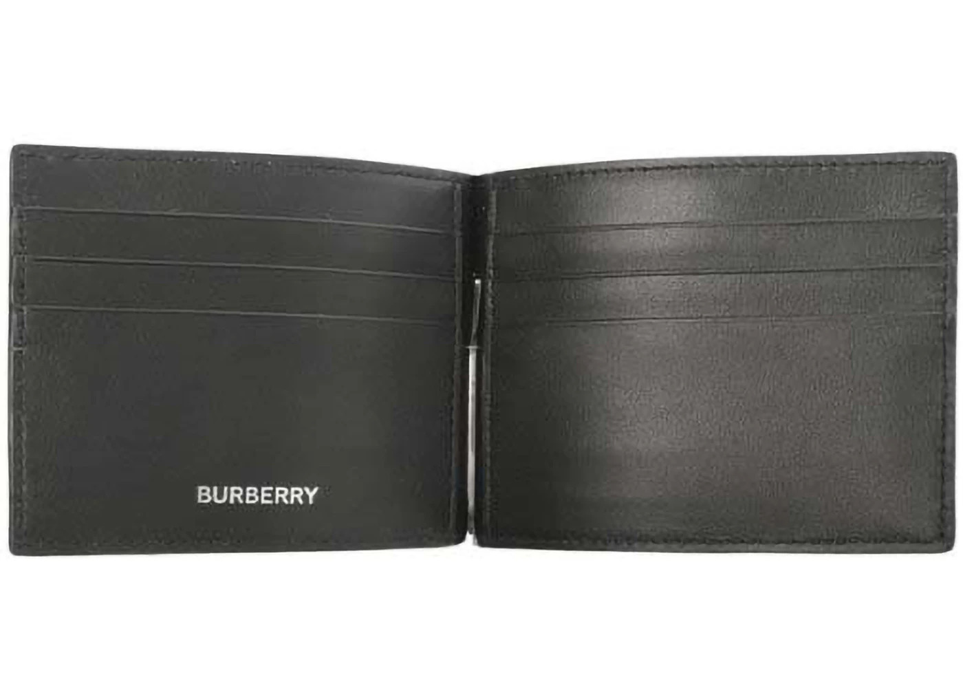 Burberry Money Clip (80841761) Wallet Check Beige - 2