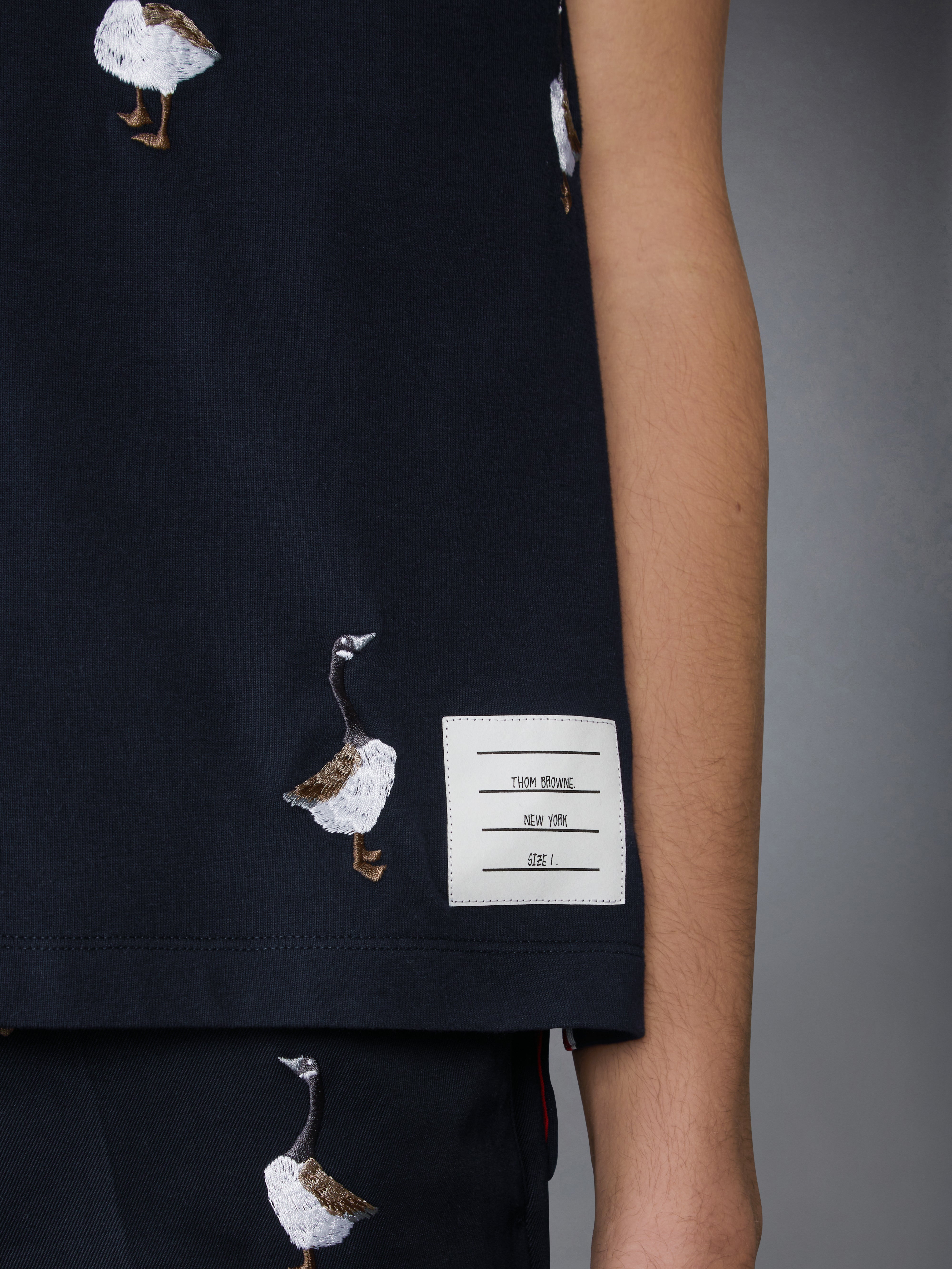 GEESE PRINT JERSEY TEE - 4
