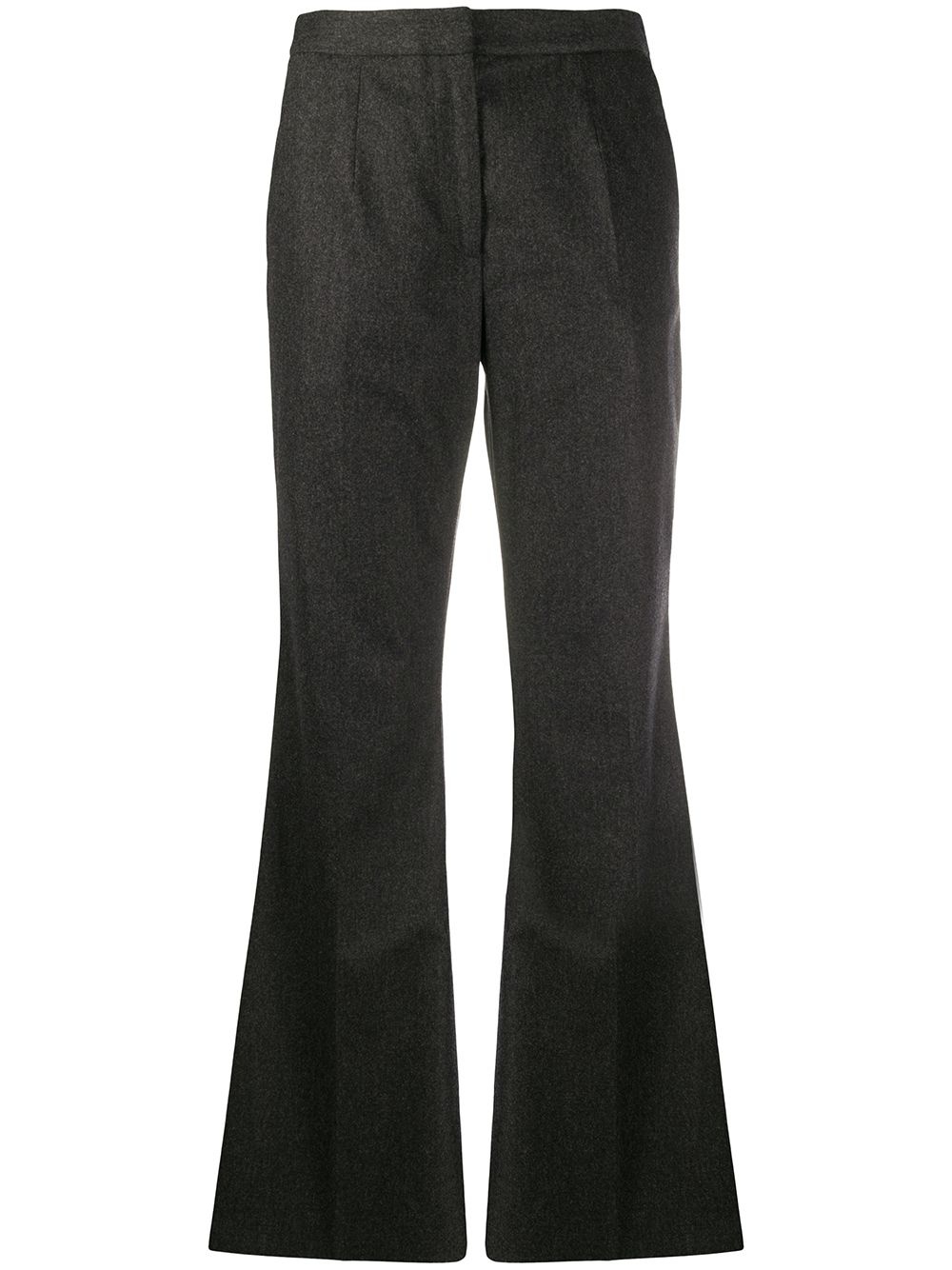 flared tailored trousers - 1