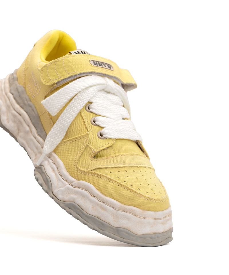 "KEITH" OG Sole Garment Dyed Canvas Low-top Sneaker 33