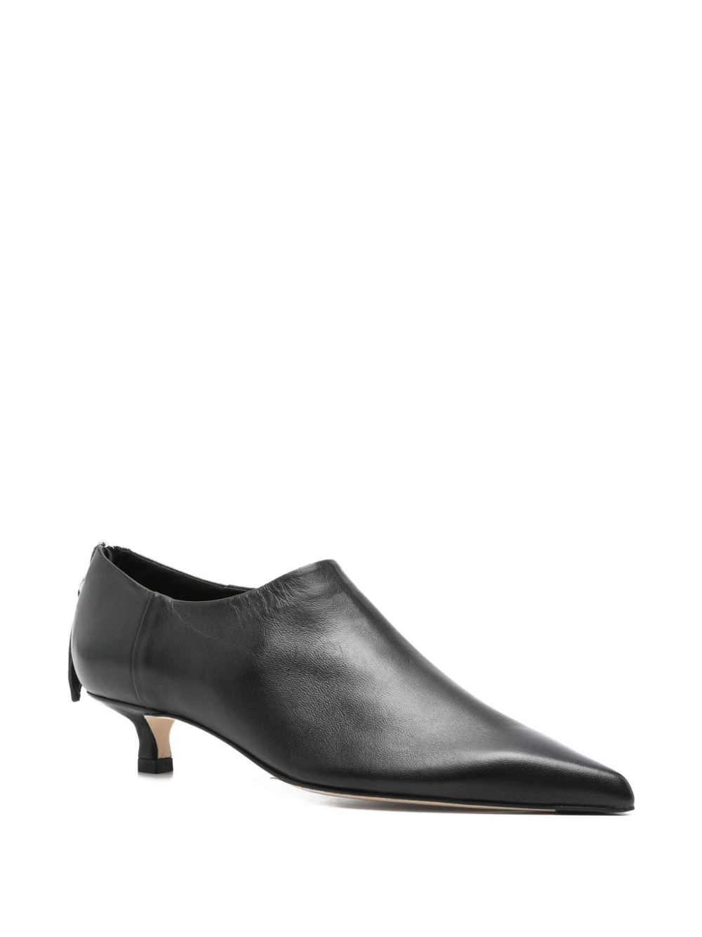 Virun pointed-toe kitten-heel boots - 2