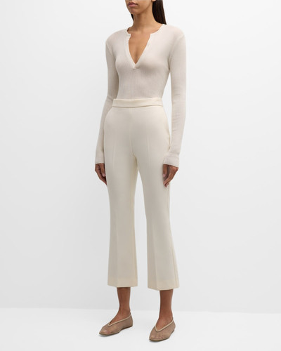 Max Mara Parata Cropped Flare Trousers outlook