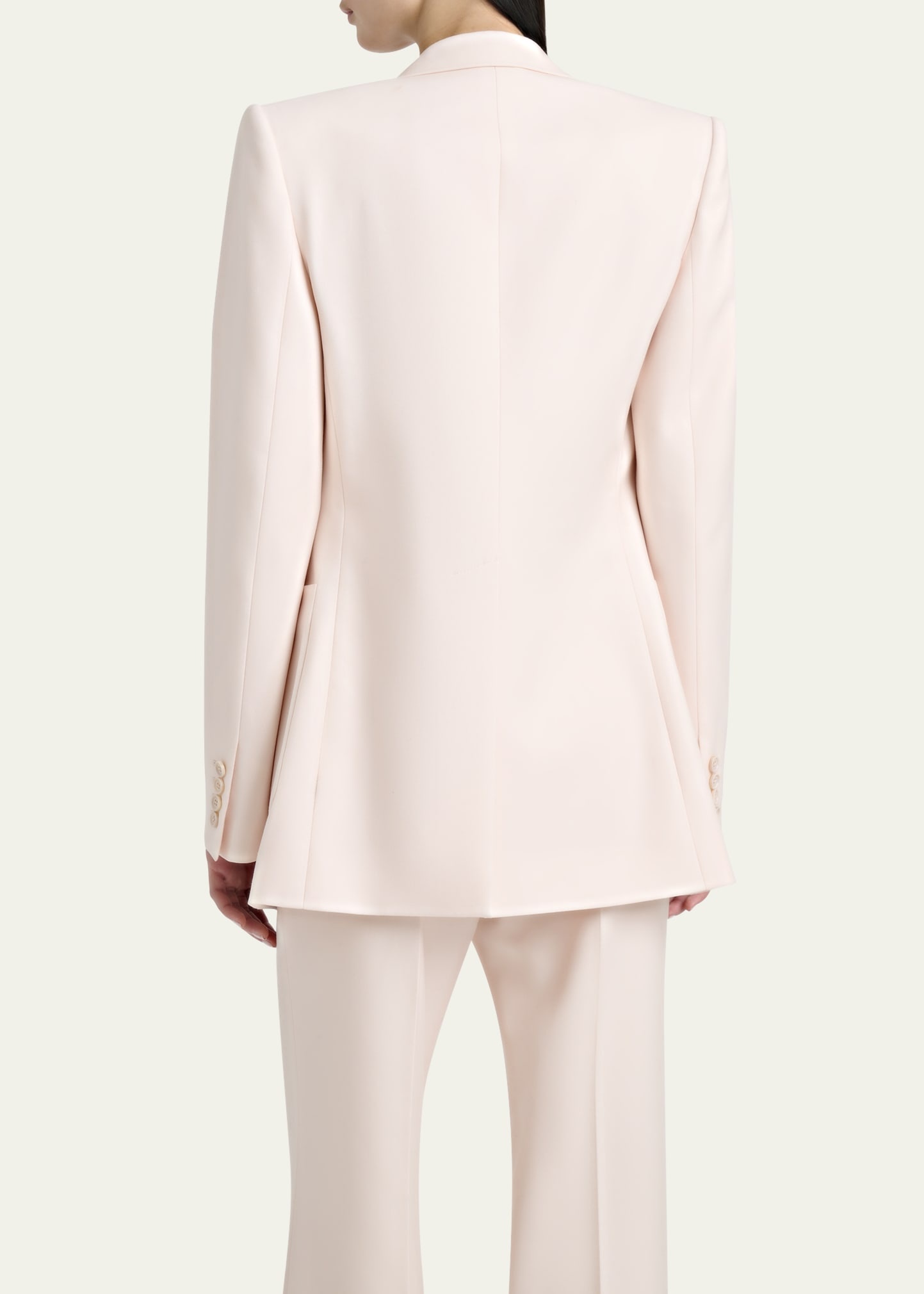 Single-Breasted Tailored Jacket - 3