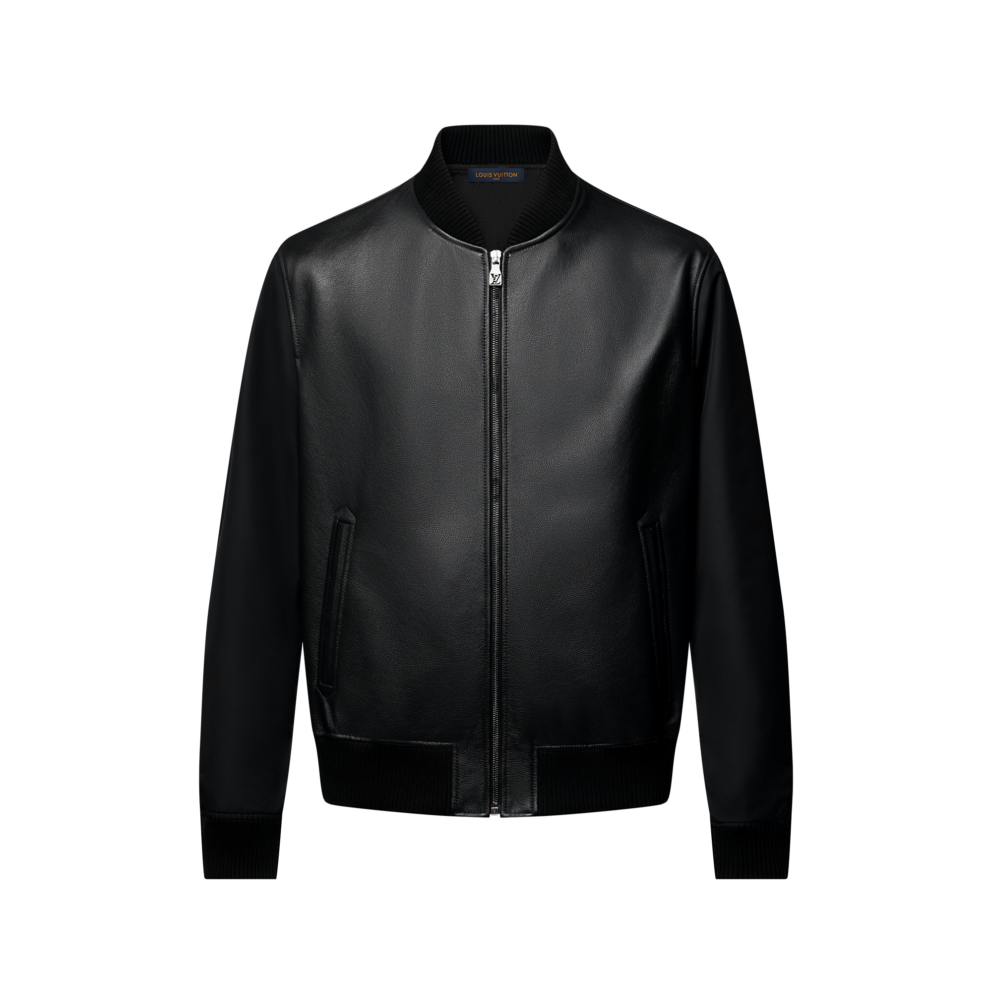 Reversible Leather Nylon Jacket - 1