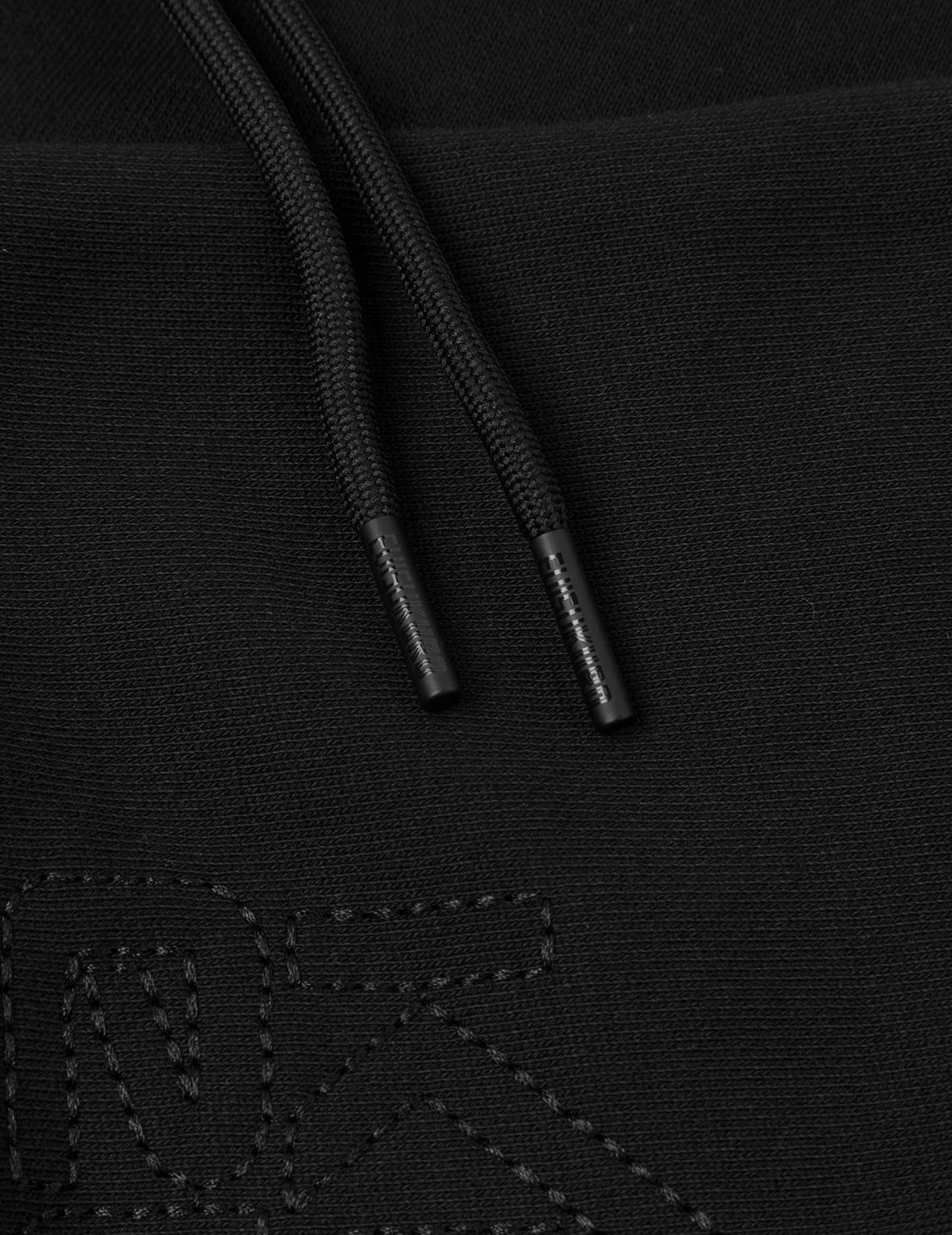 Allover Logo Regular Fit Quilting Hoodie - 7