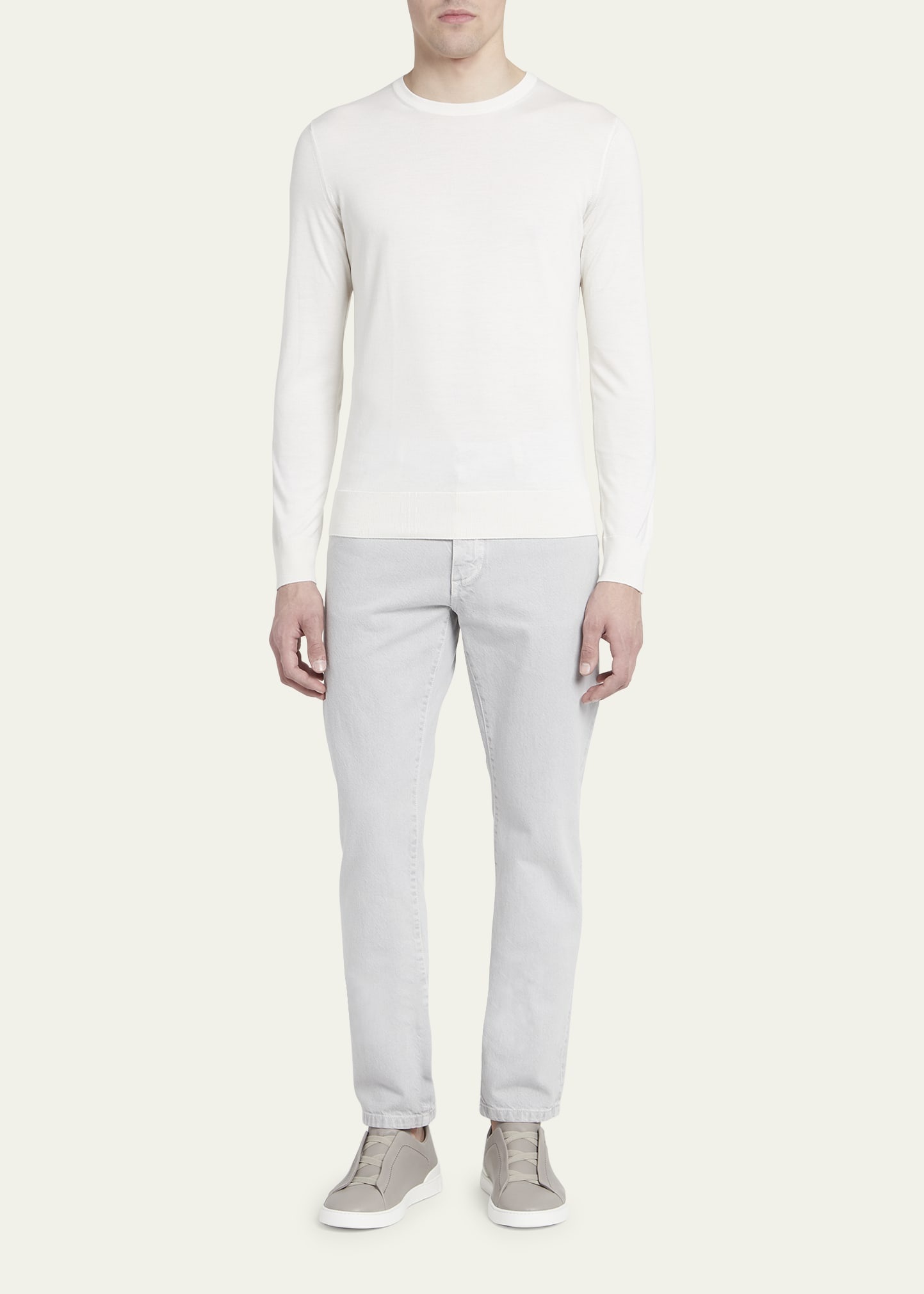 Men's Cashmere Crewneck Sweater - 2