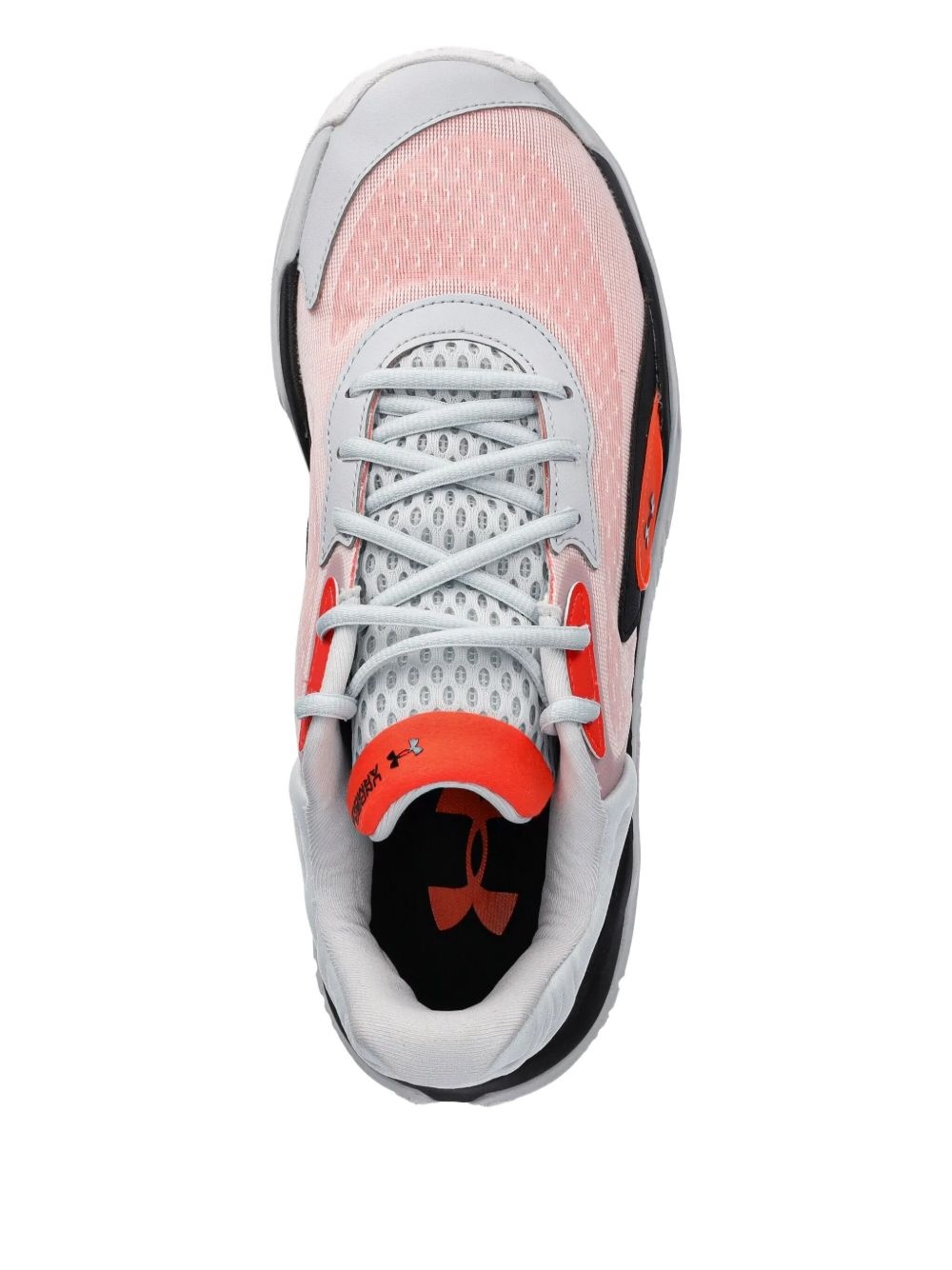 textured-panel sneakers - 4