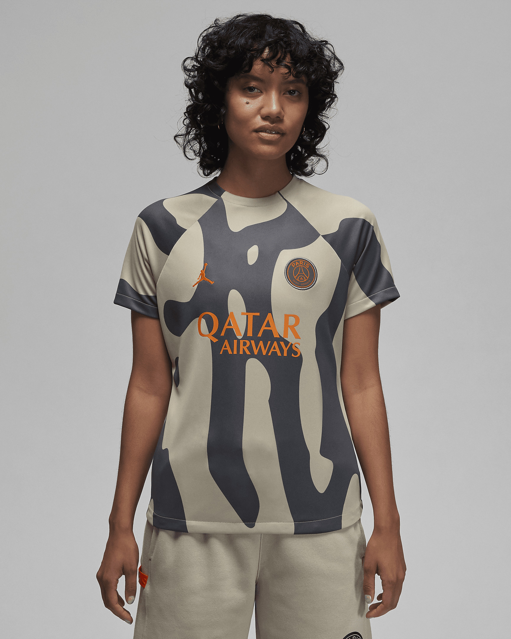 Paris Saint-Germain Academy Pro Third Nike Women's Dri-FIT Soccer Pre-Match Top - 1