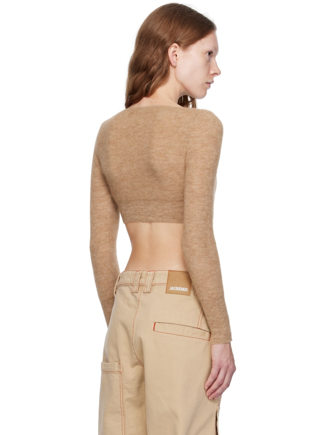Brown Le Papier 'Le Cardigan Alzou' Cardigan - 3