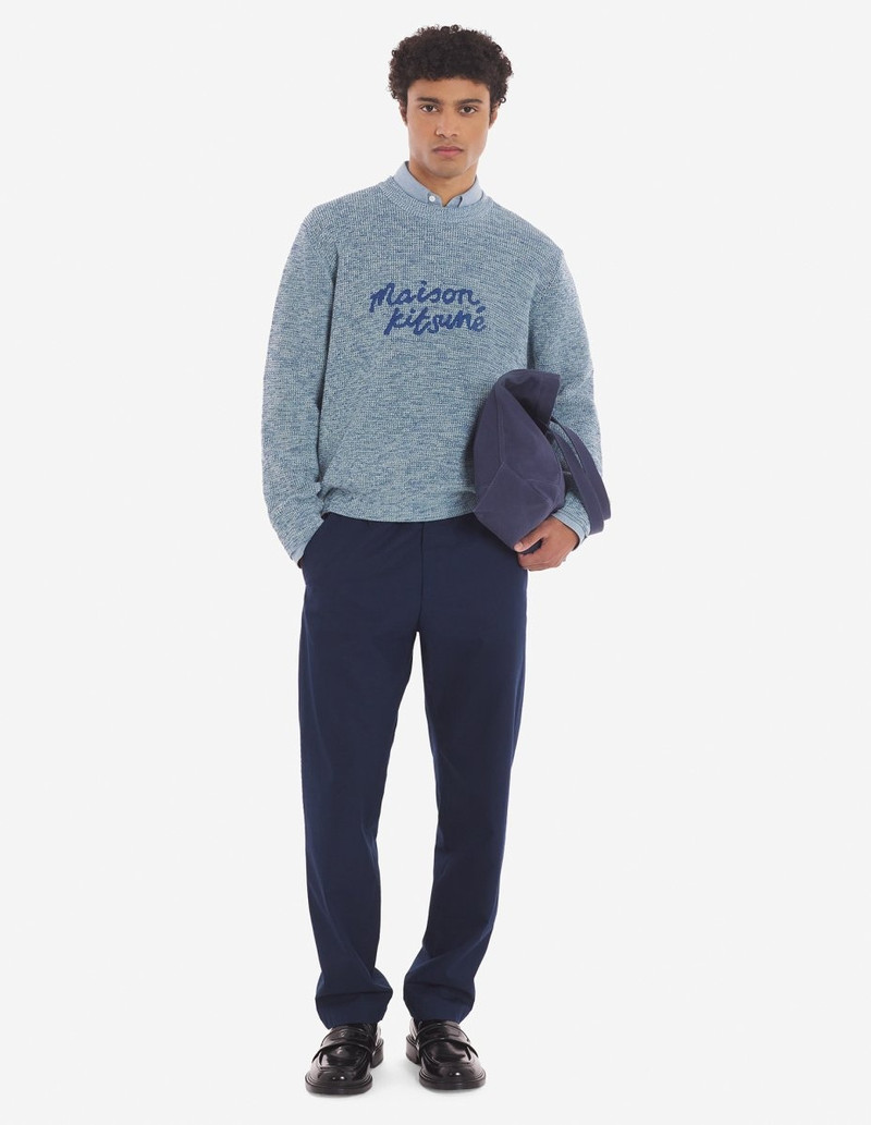 Maison Kitsuné MAISON KITSUNE HANDWRITING COMFORT JUMPER outlook