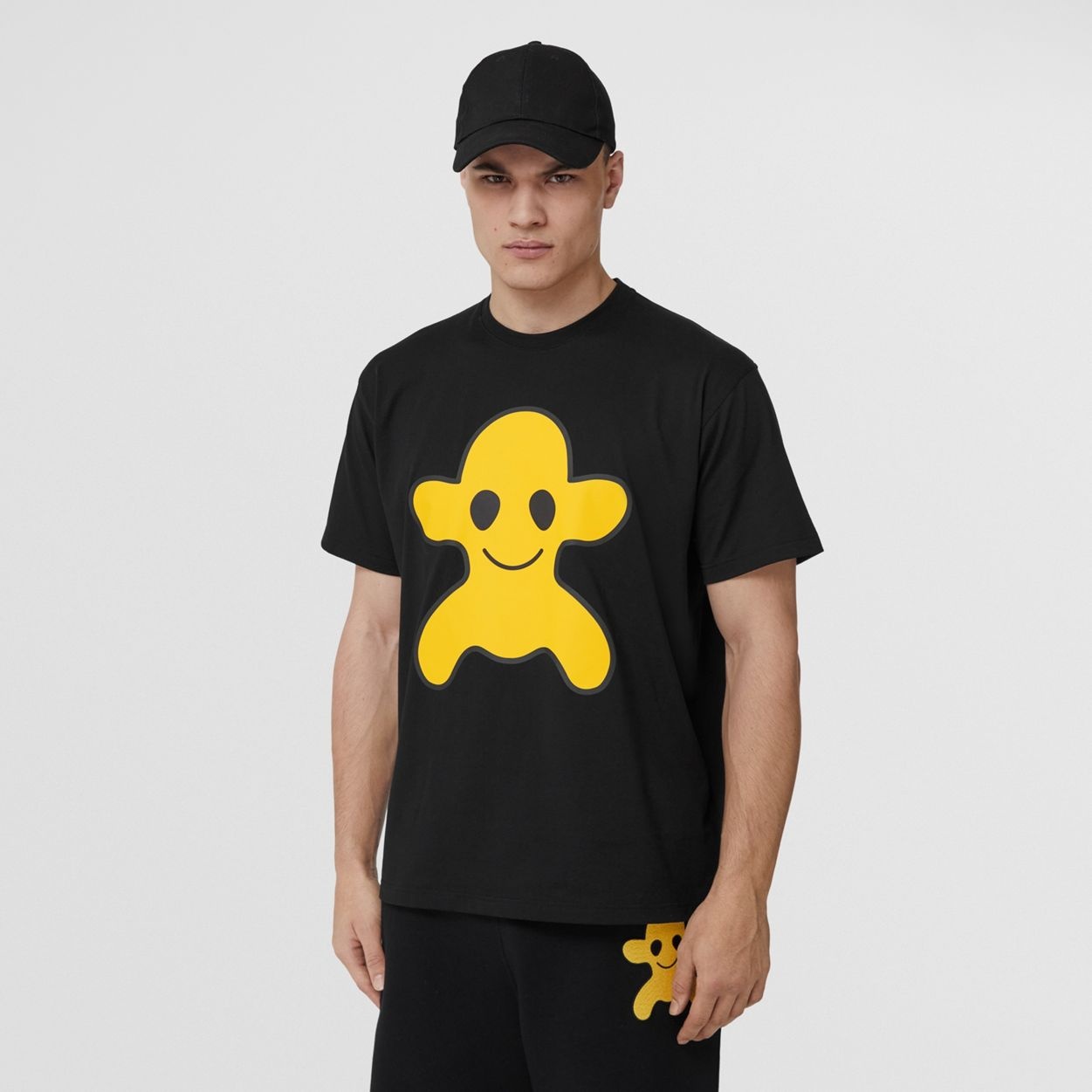 Monster Graphic Cotton Oversized T-shirt - 5