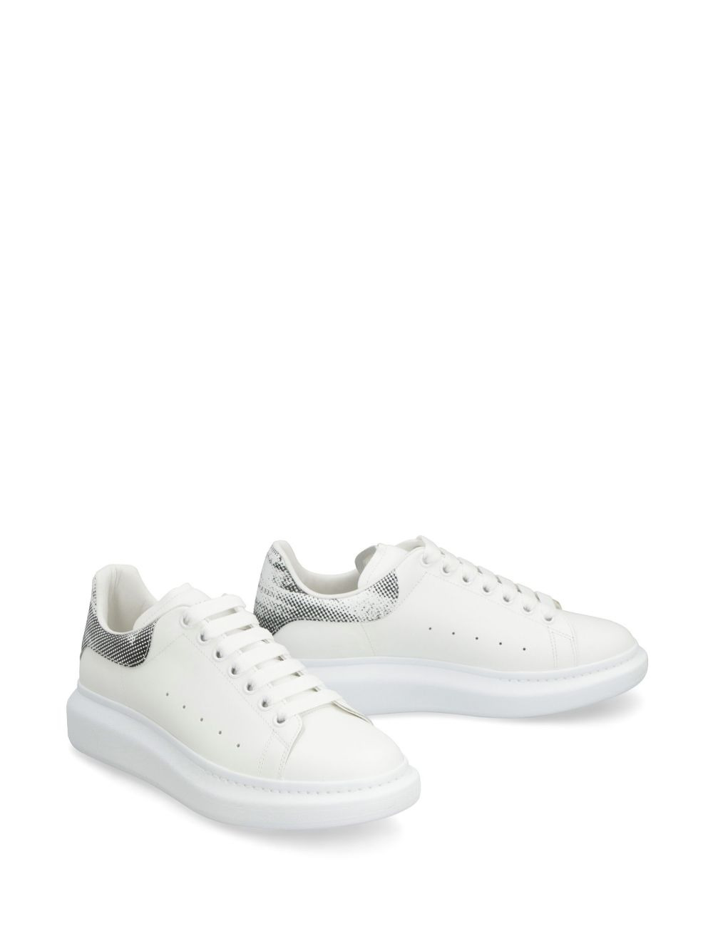 logo-print lace-up sneakers - 2