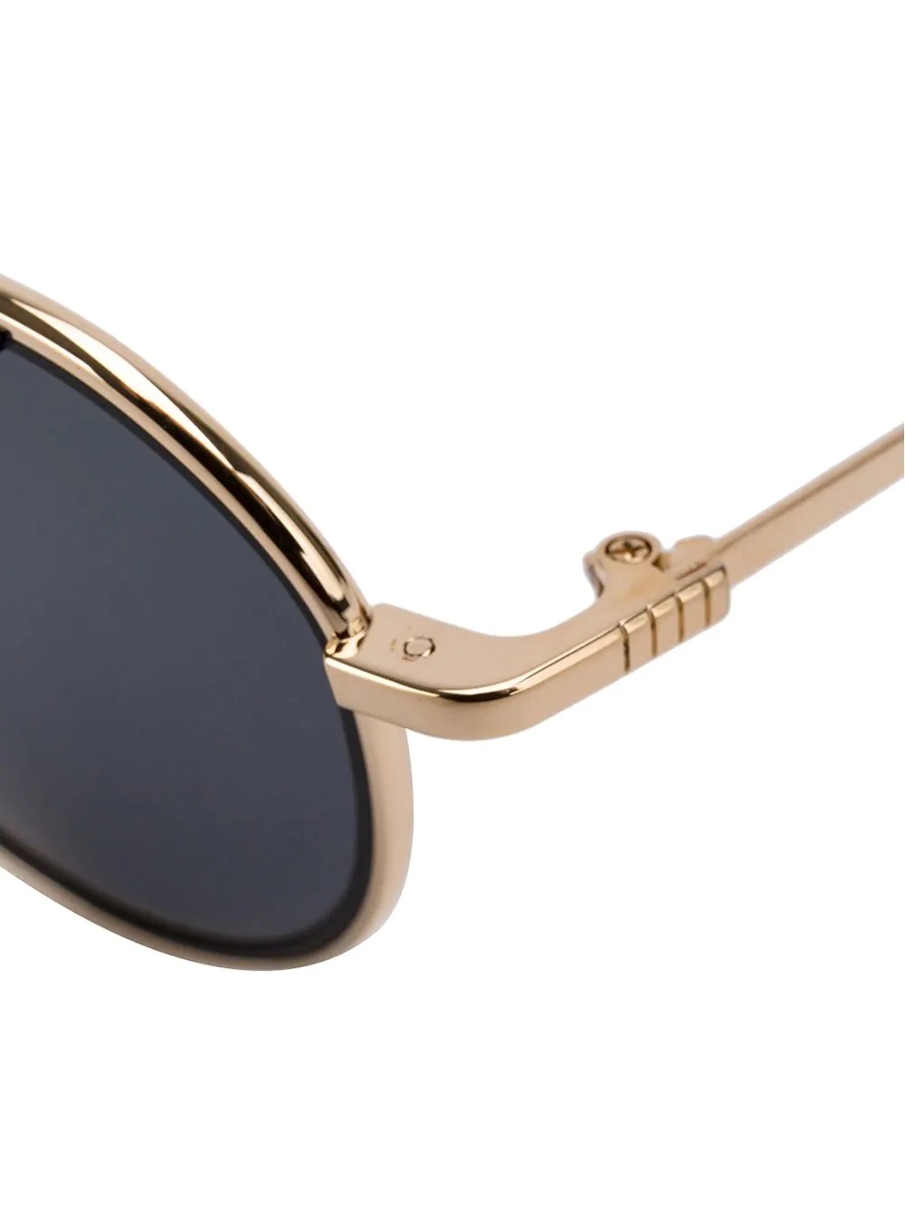 Black Aviator Sunglasses - 3