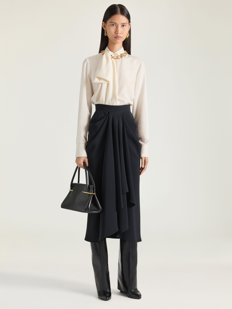 Givenchy BLOUSE IN SILK WITH BOW DETAIL outlook