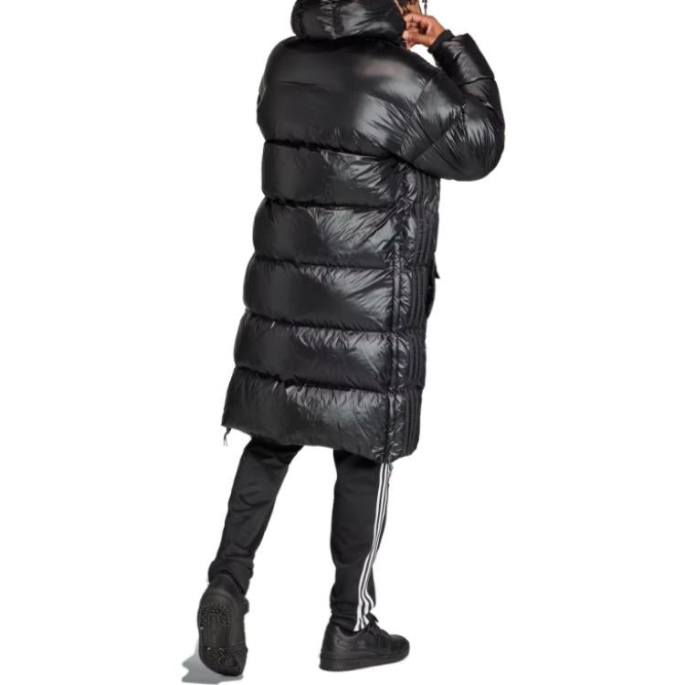 adidas Long Down Puffer Jacket 'Black' IR7135 - 3