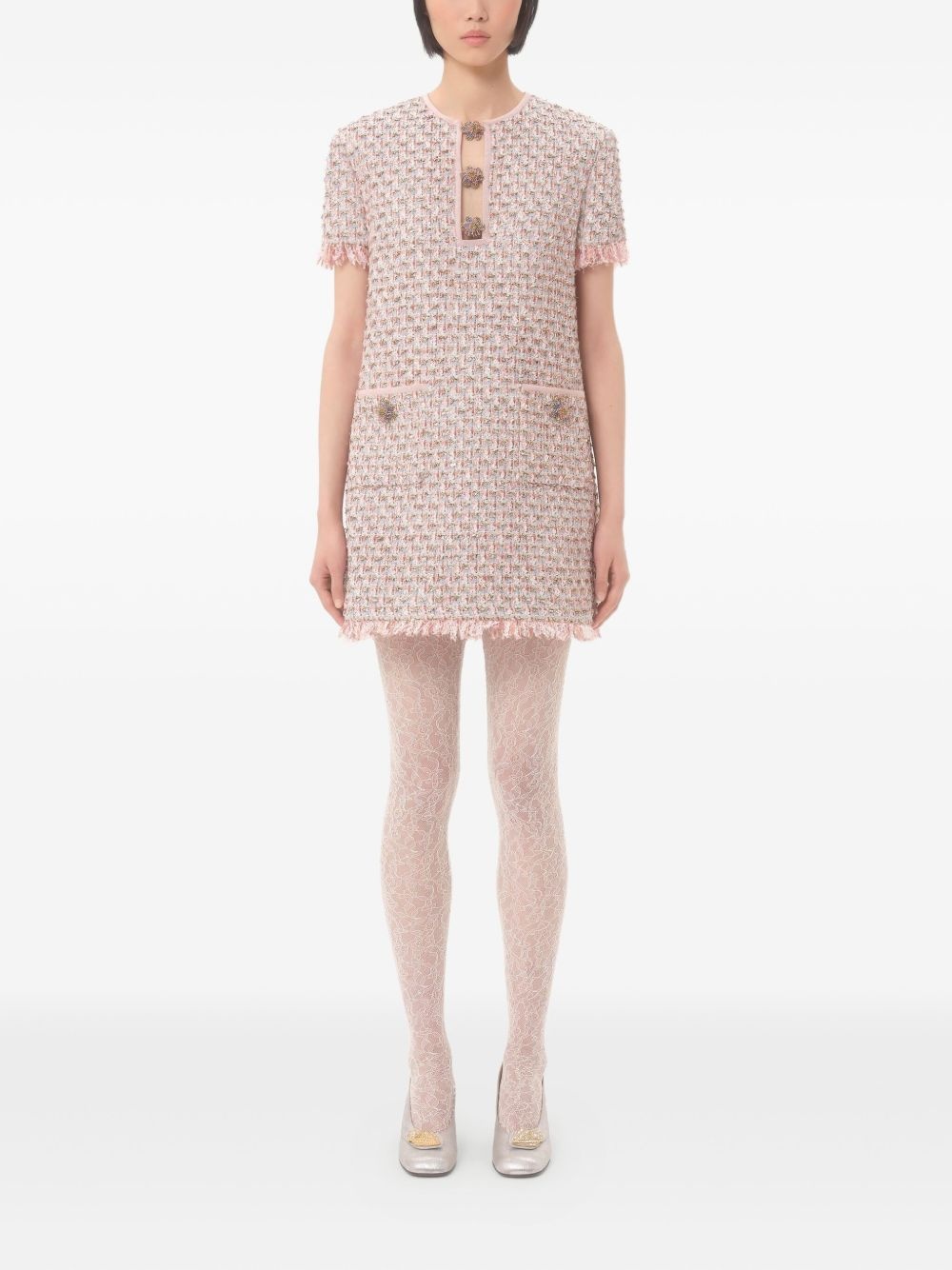 tweed minidress - 3