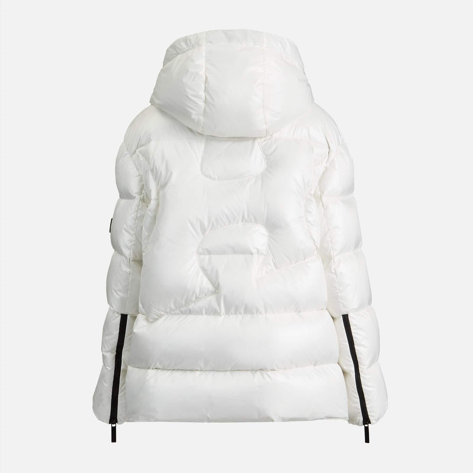 Hooded Down Jacket White - 2