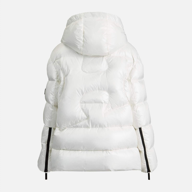 Hooded Down Jacket White 2