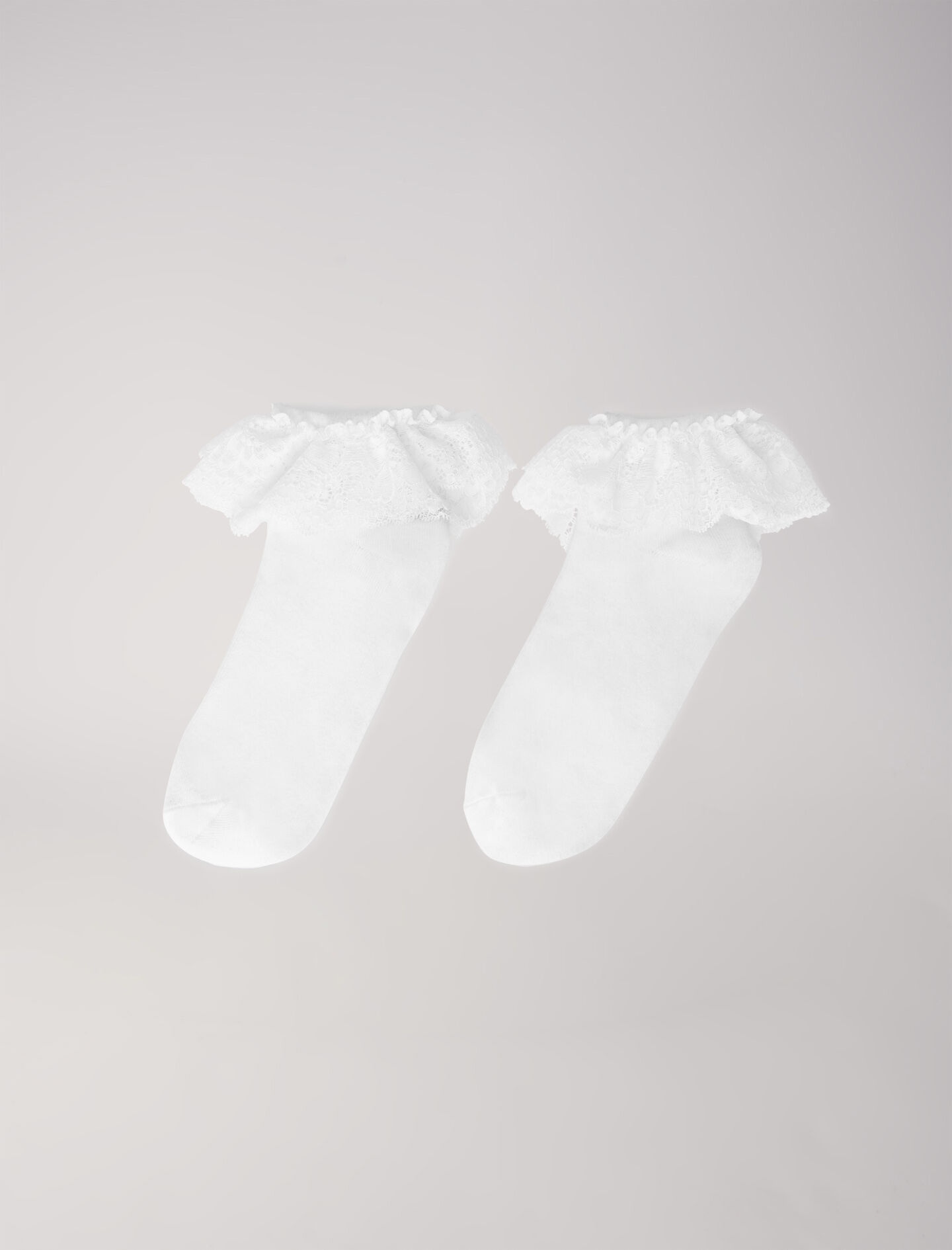 Lace frill socks - 5