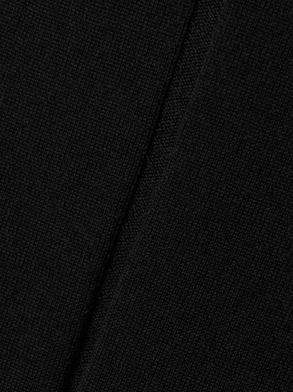 hooded wool sweater - 4