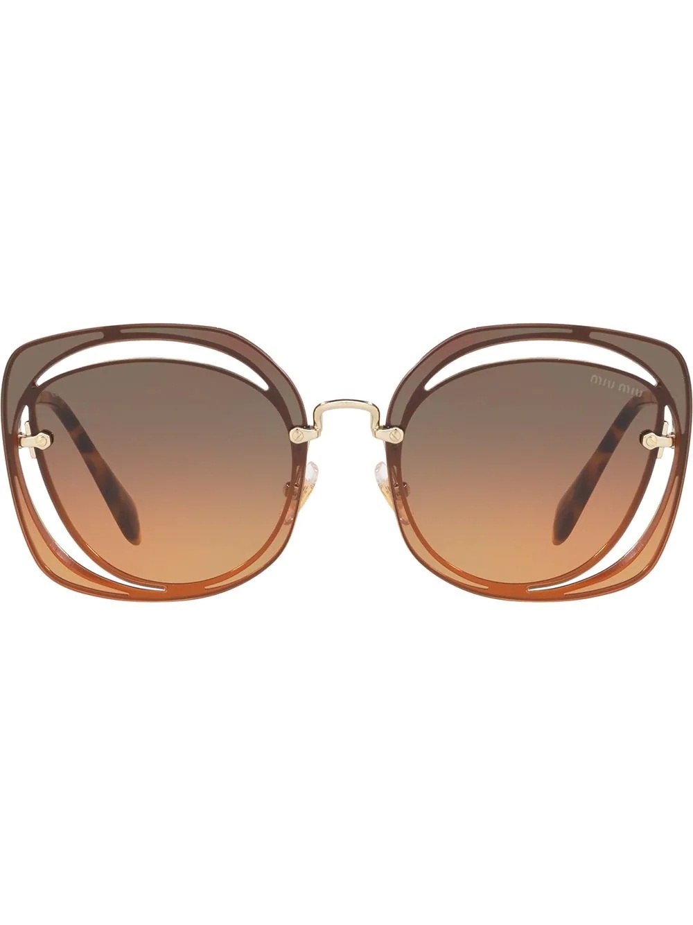 Scenique cut-out sunglasses - 1