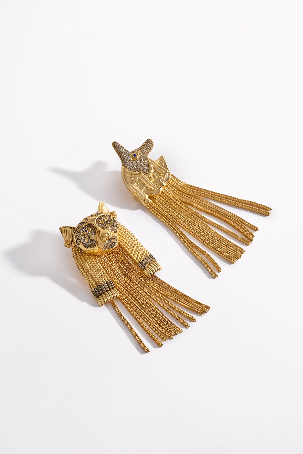 GLOBAL NOMAD TASSEL EARRINGS - 1