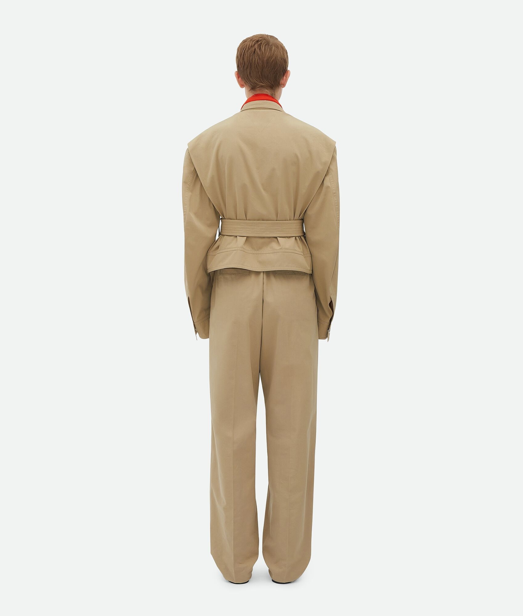ブルゾン Bottega Veneta Belted Blouson Bottega Veneta Compact Cotton Blouson | REVERSIBLE