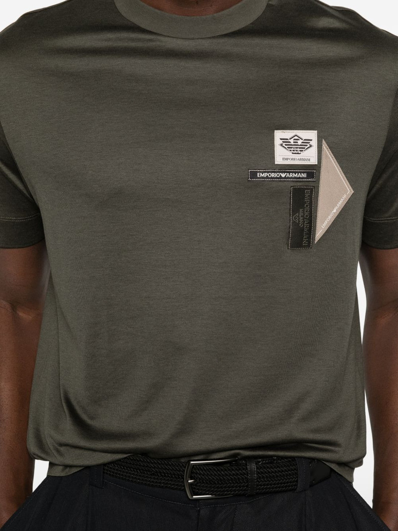patch-detail T-shirt 5