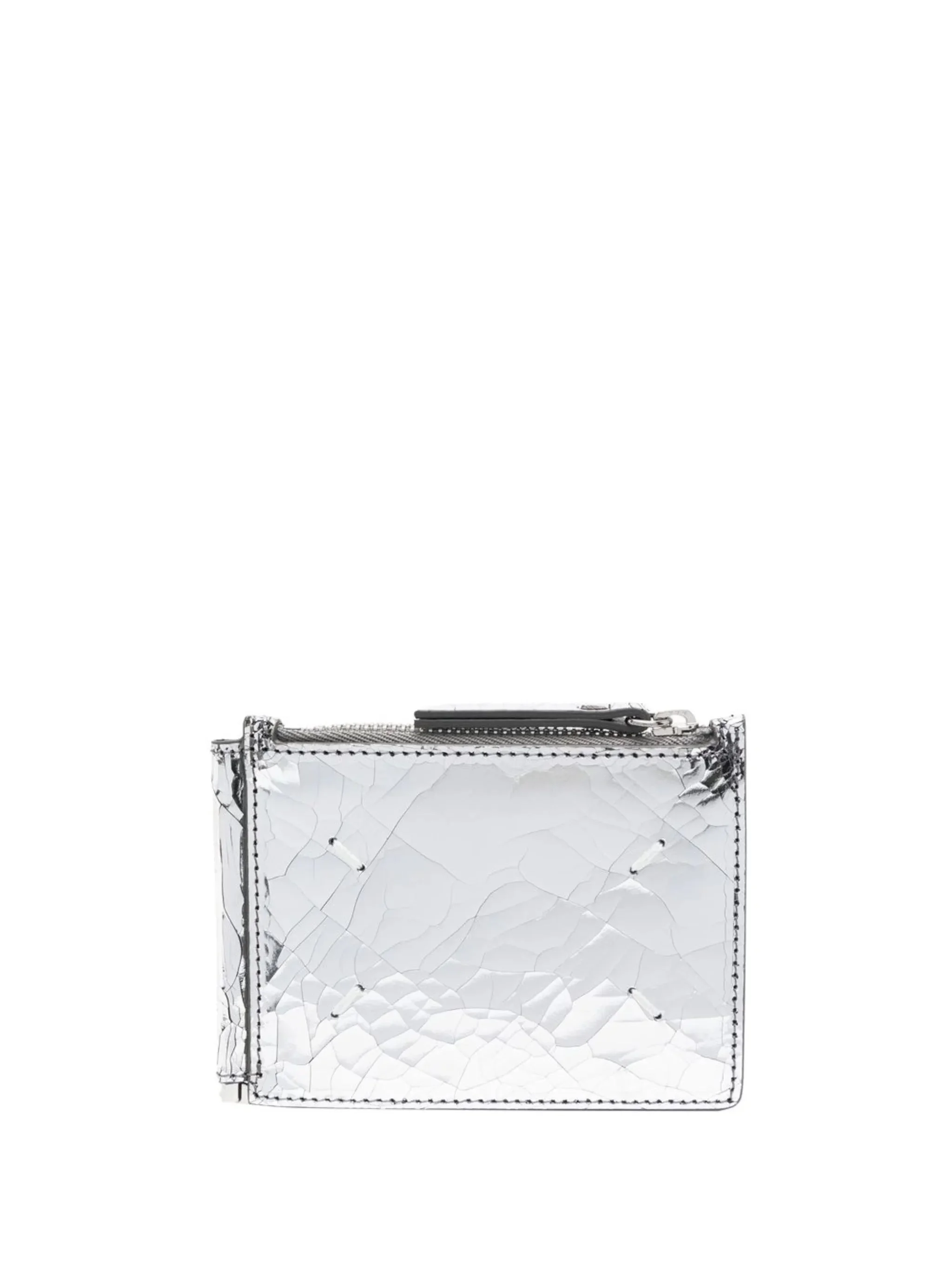 Maison Margiela Metallic Bi-fold Wallet - 1
