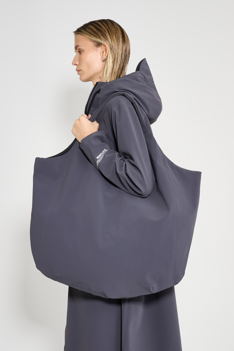 Stutterheim Svea Puffer Bag Matte Mystic Blue outlook