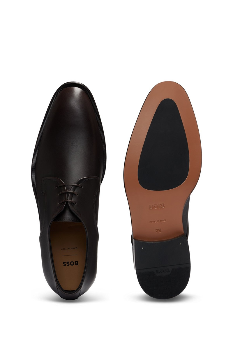 ITALIAN-MADE DERBY SHOES IN LEATHER 4