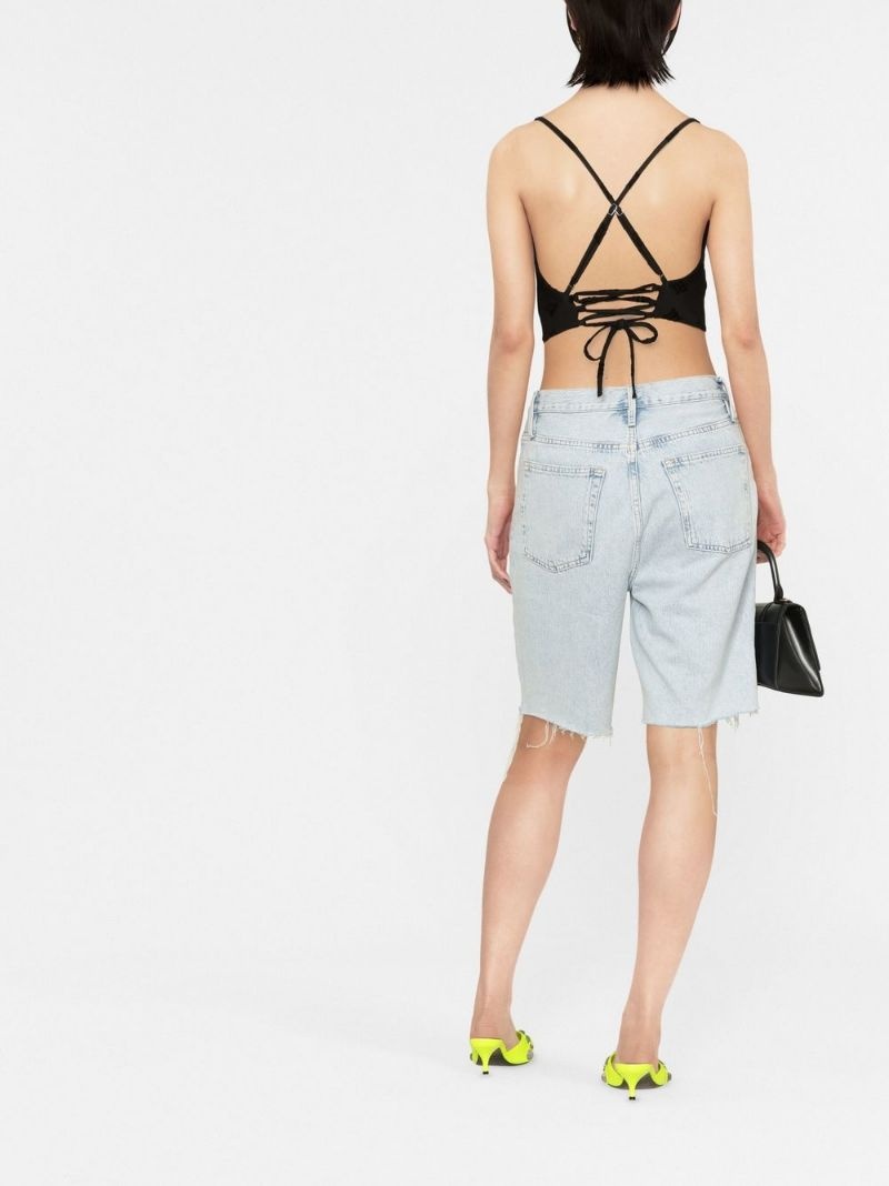 velour monogram top - 8