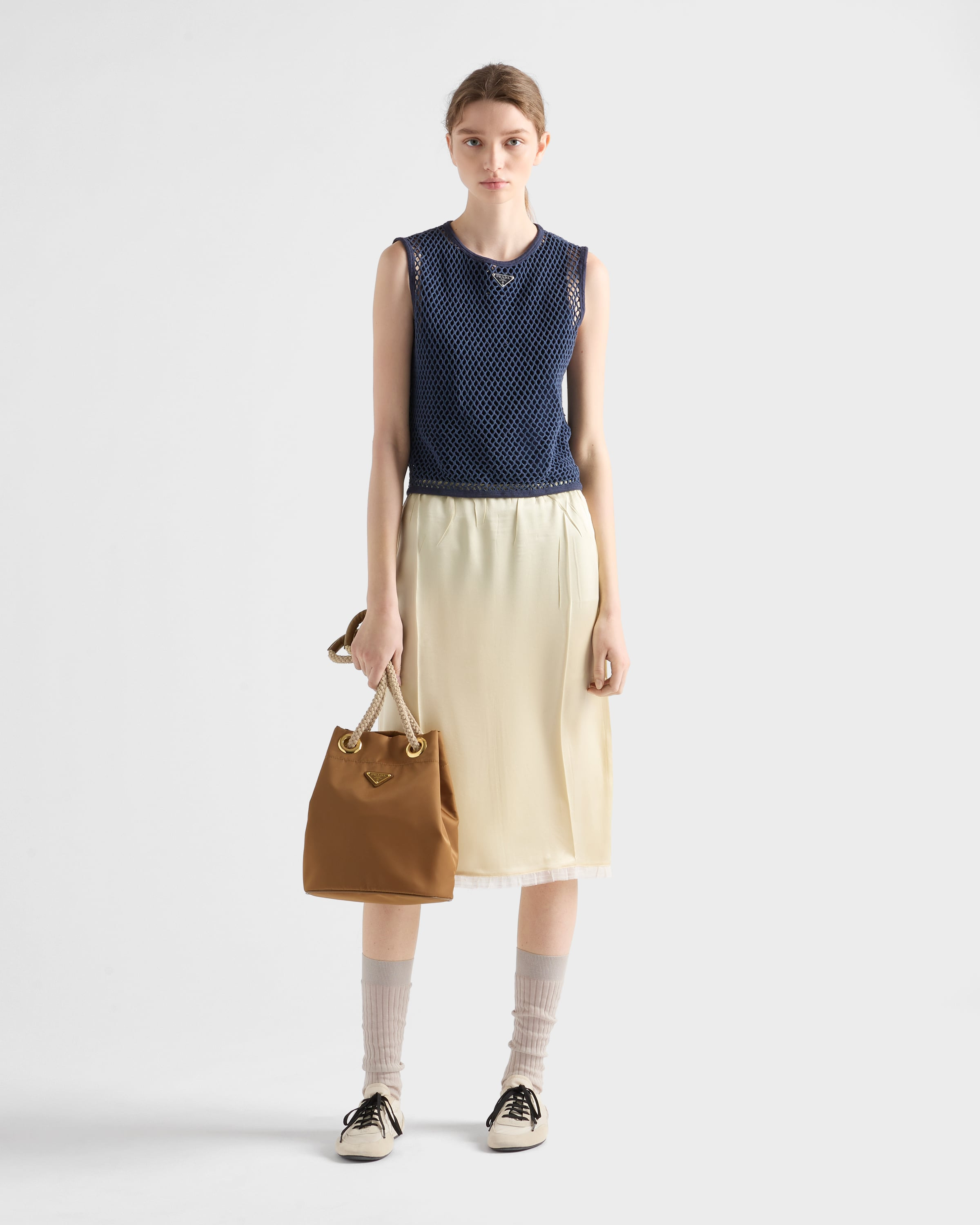 Re-Nylon small bucket bag - 2