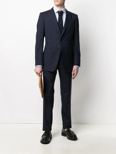 TOM FORD peak-lapel single-breasted trouser suit outlook