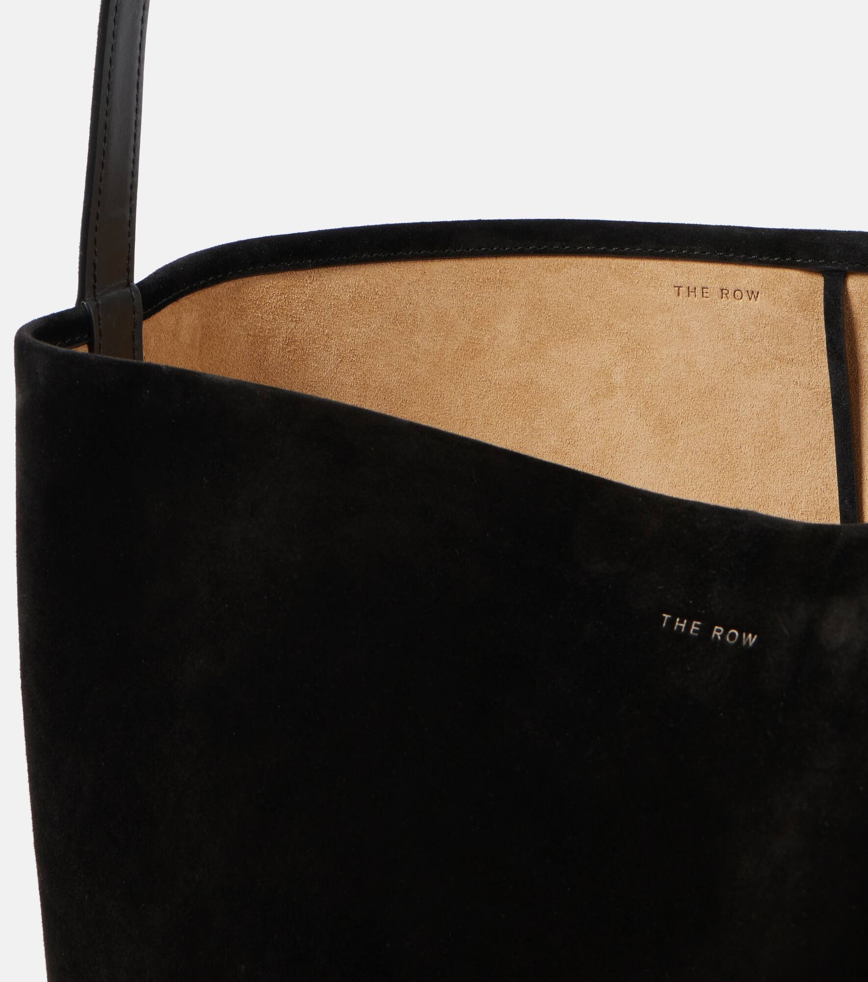 Park Large suede tote bag - 3