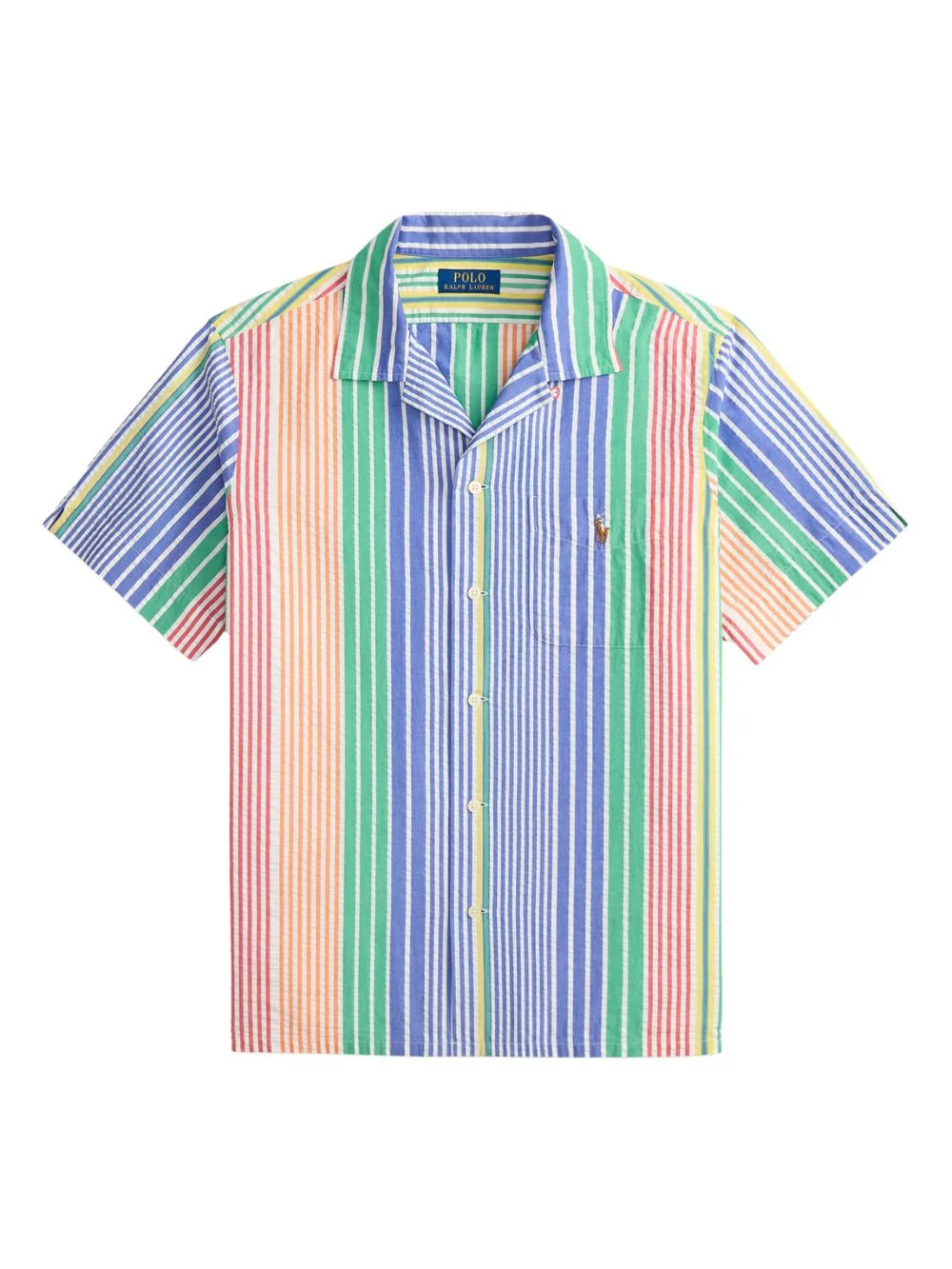 Andy Camp striped pocket shirt - 1