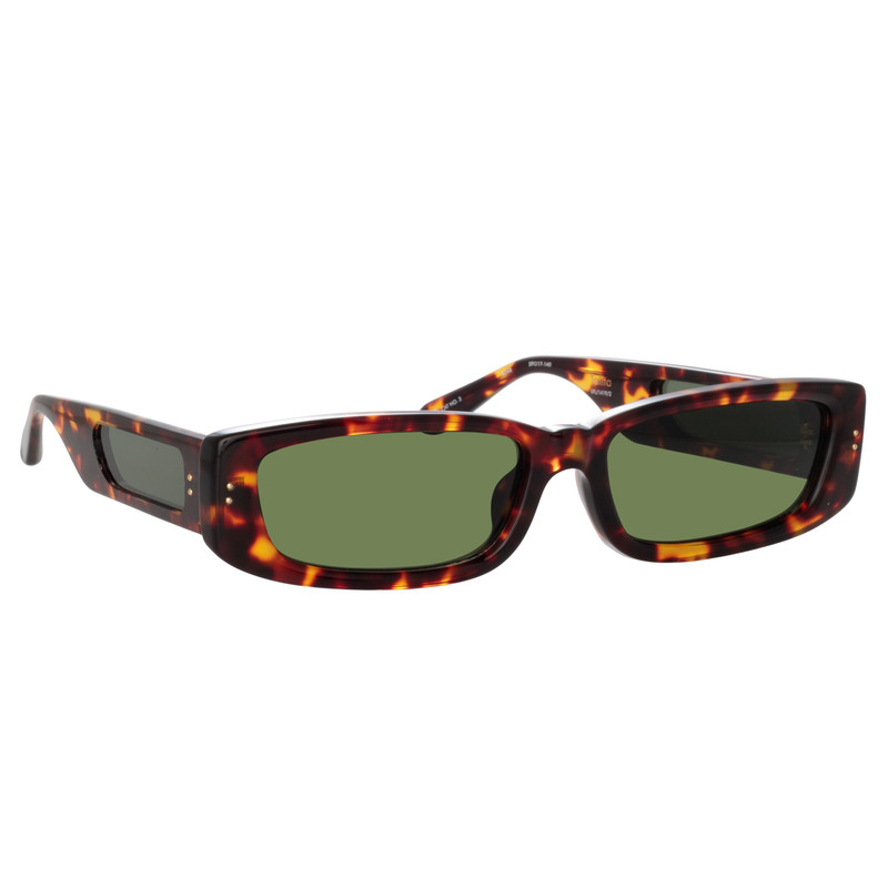 남성 TALITA RECTANGULAR TORTOISESHELLSES 3