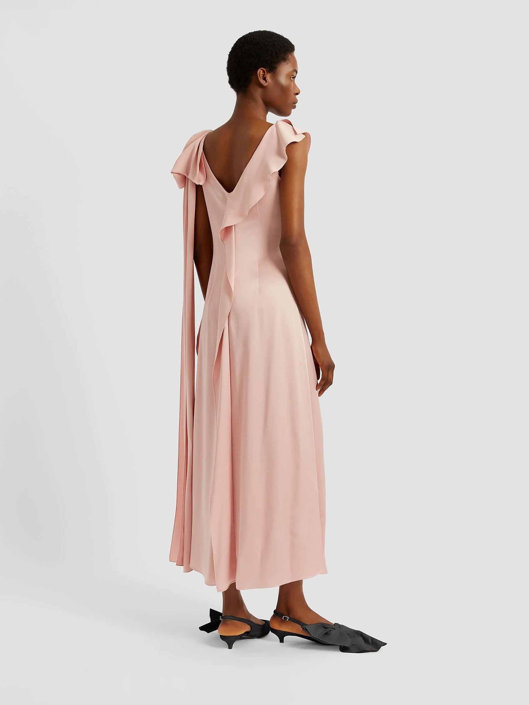 MIDI SATIN DRESS - 3