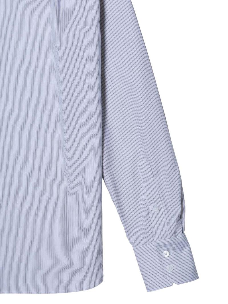 pinstripe v-neck shirt 6