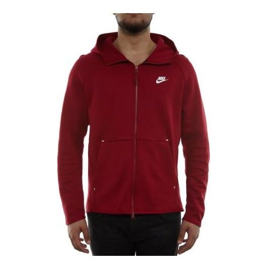 Nike Tech Fleece Full-zip Hoodie 'Red Crush' 928483-618 - 1