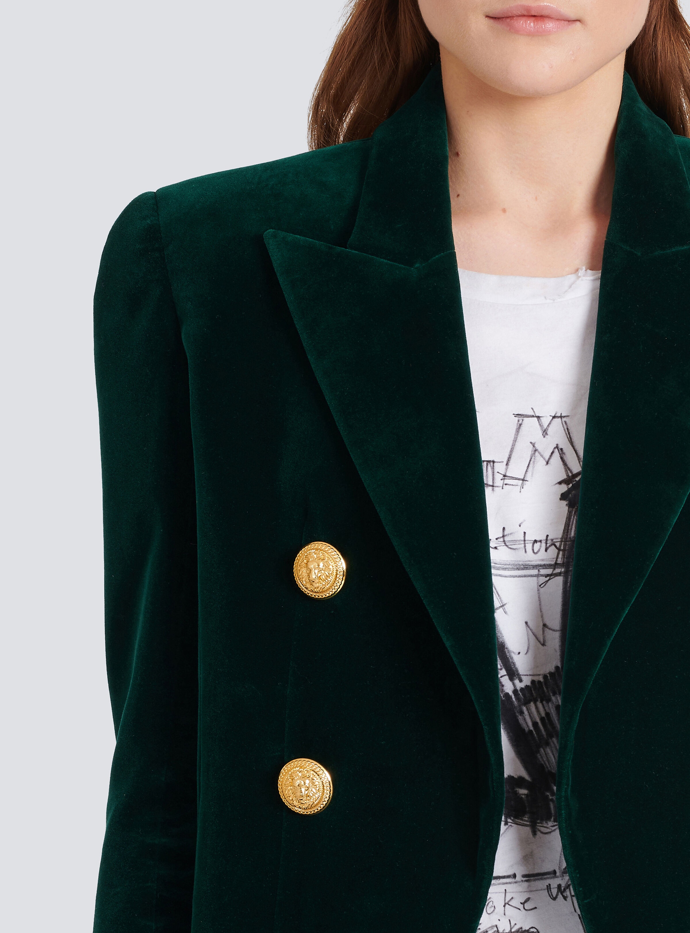 Velvet spencer jacket - 7