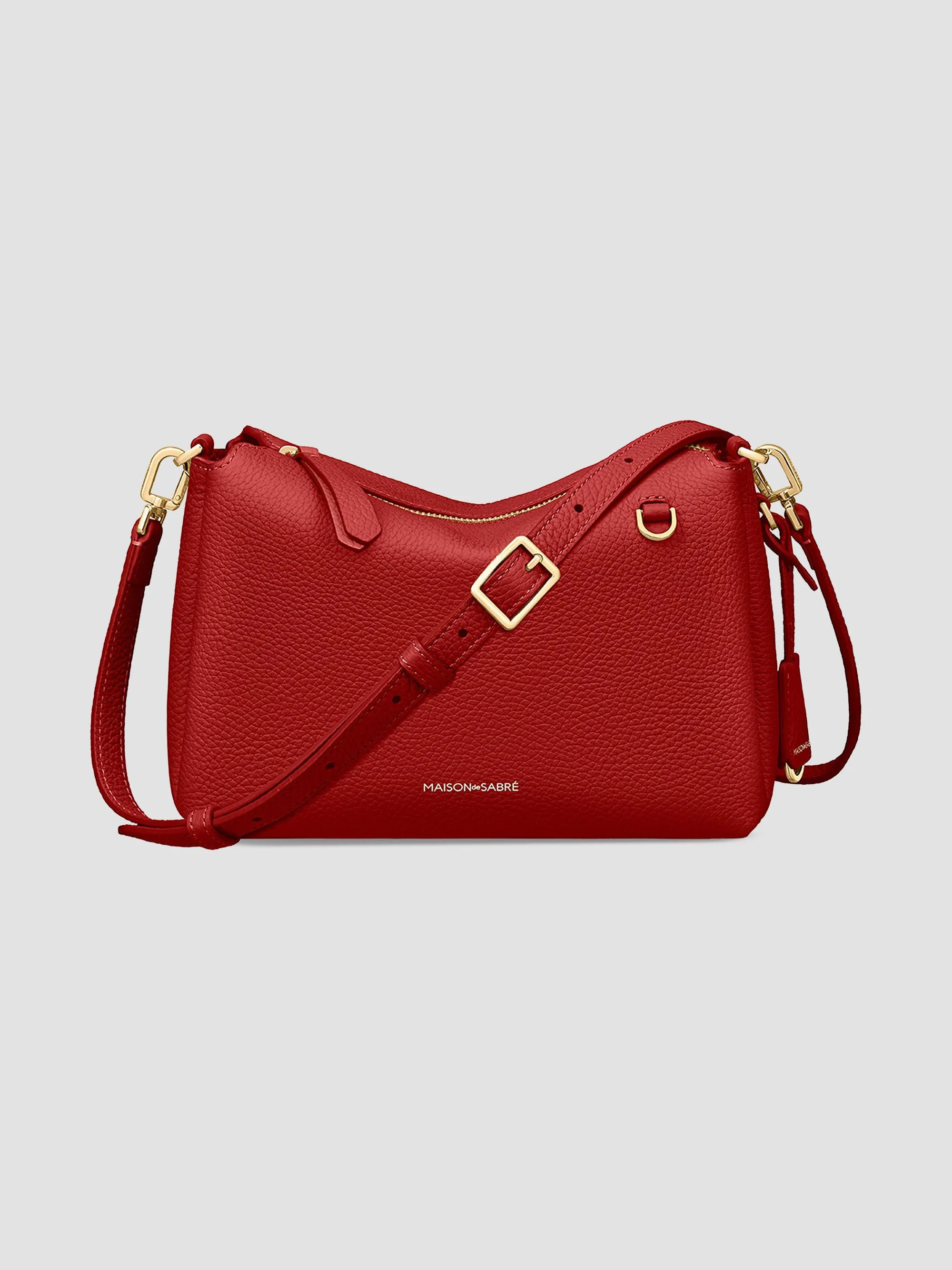 Women's The Soft Trio Crossbody Bag - Brick Red - 1