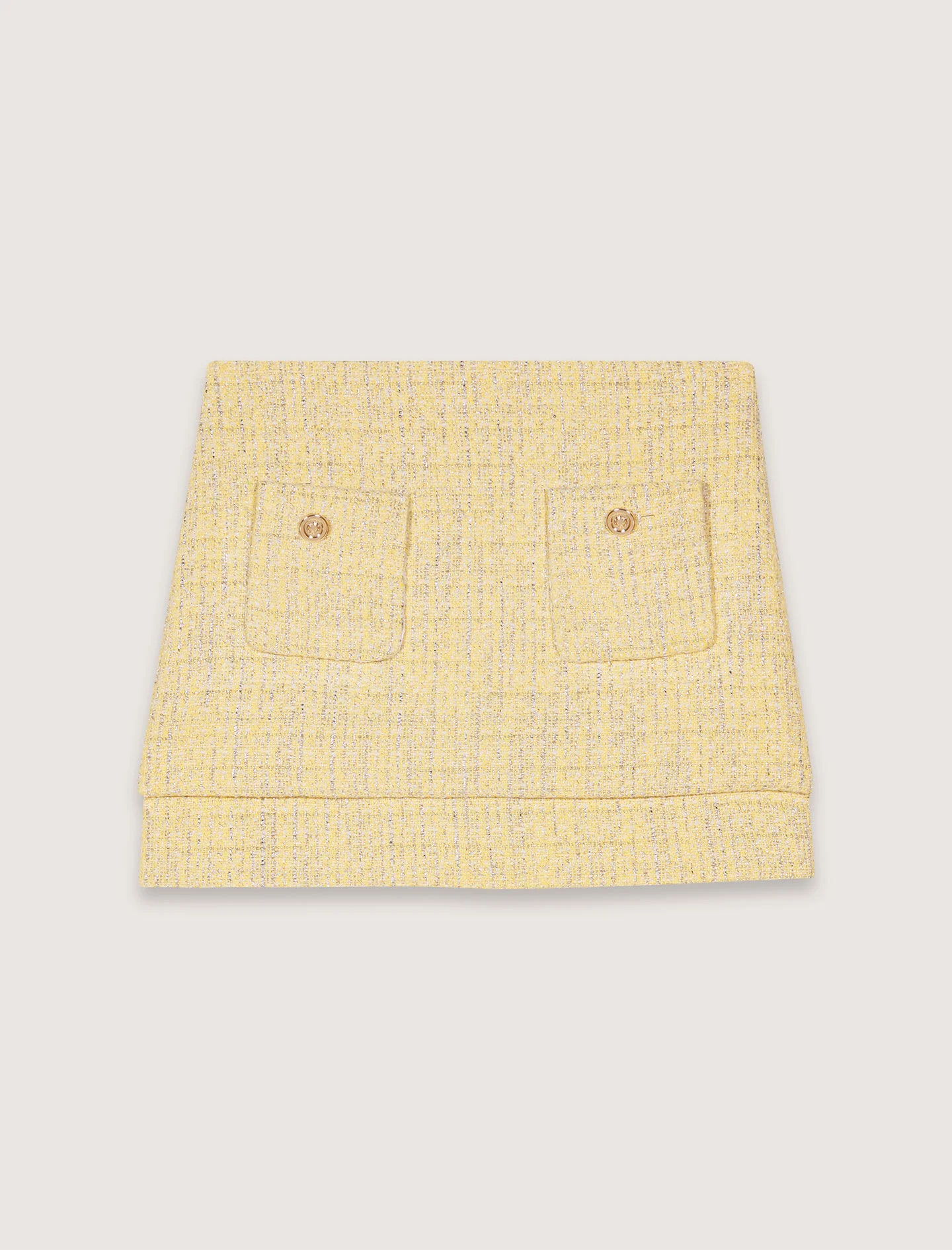 Tweed mini skirt - 1