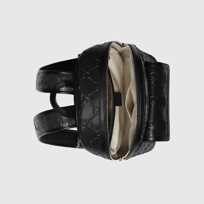 GG embossed backpack 7